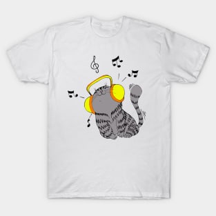 Music Cat T-Shirt